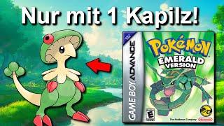 Kann man Pokemon Smaragd mit NUR einem KAPILZ durchspielen? (+ So wenig Kämpfe wie möglich)