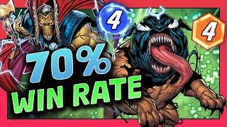 CRAZY WINRATE with this super EASY Lockjaw deck! | MARVEL SNAP