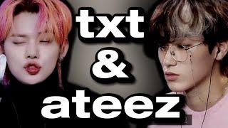 fall asleep with ateez & txt asmr