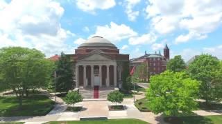 Syracuse University Campus from Above