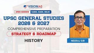 UPSC GS 2026 & 2027 | Comprehensive Preparation Strategy & Roadmap | History