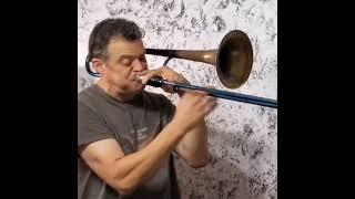 CUPHEAD SONG - "YOU SIGNED A CONTRACT" - Fandroid The Musical Robot - (Trombone Cover) #shorts
