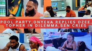 POOL PARTY, OZEE X ONYEKA, DOUBLEKAY CAUGHT KISSING, TONITA SHIP BIG BROTHER NO LOOSEGUARD SEASON 9