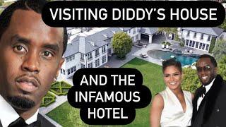 Last Tour of Diddy’s House That Was Raided and Visiting the Infamous Cassie Video Hotel