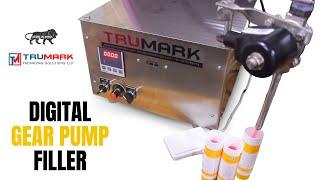 Tube Filling Machine | Digital Gear Pump Filler