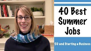 40 Summer Jobs 4 Teens & College Students #summerjob, #jobsforteens, #jobsforstudents, #entrepreneur