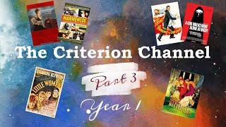 The Criterion Channel Year 1 | Part 3