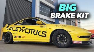 Budget DC2 Type R Big brake kit + How To Use Dry Ice