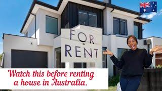 THINGS TO CONSIDER BEFORE RENTING A HOUSE IN AUSTRALIA  | COST OF LIVING IN AUSTRALIA