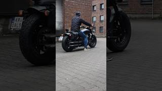 Indian Scout Bobber x #MillerExhaust 