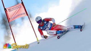 Thomas Tumler gets first career World Cup win at Birds of Prey giant slalom | NBC Sports