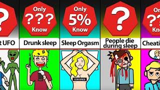 Comparison: 40 Shocking Facts About Sleep You Need to Know!