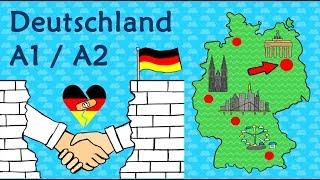 Deutsch A1 / A2:  Deutschland - Geographie & Kultur / Learn German: Geography & Culture in Germany