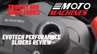 Triumph Trident 660 Evotech Performance Sliders Review | Moto Machines