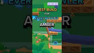 Best build for Amber  #brawlstars #bs #brawl #supercell #gaming #videogames #build #amber