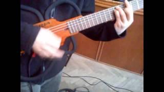 Billie Jean on Aria Sinsonido guitar