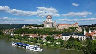 The Danube River from Above