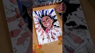 Drawing Nezuko  DEMON SLAYER - Spill Art  AR drawing Apps #shorts #drawing #demonslayer