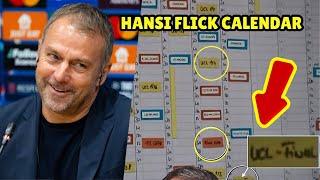 Hansi Flick's Champions League Calendar Details REVEALED!