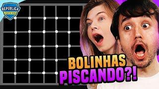 LEON E NILCE REAGINDO A ILUSÕES DE ÓTICA!