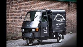 Piaggio wrapped in 3M Satin Dark Grey | Monsterwraps