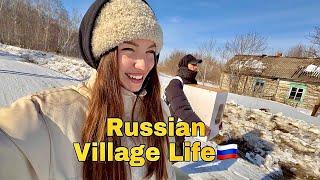 My Daily Life in a  Siberian Village️Shopping, New Oven, My Cat Gave Birth🫣