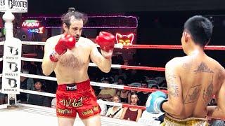 SAVAGE Muay Thai KO  - My 2nd FIGHT in THAILAND