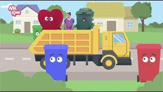 Sing Along with the Garbage Bin Song | Fun & Educational ️