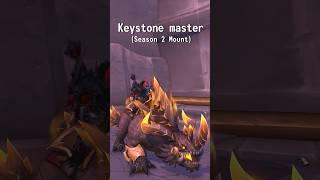 Keystone Master One of the Coolest Mounts So Far #blizzardentertainment #deathknight #danpire