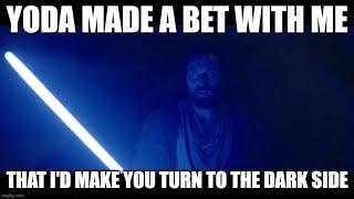 A poverty striken Obi-Wan tries to turn Anakin back to the Light [Remastered] [Legends]