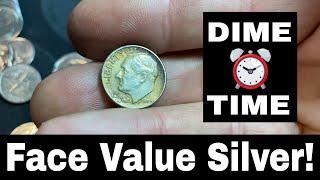 Finding Silver Dimes Coin Roll Hunting - Dime Time