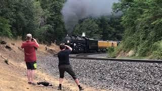 Chasing Union Pacific Big Boy #4014 From Auburn To Gold Run, CA