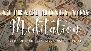 ATTRACT MONEY FAST | Witness Money Effortlessly Flow In | 30 Minute Guided Meditation