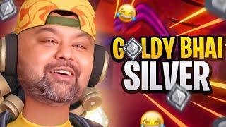 If Goldy Bhai was *SILVER* in Valorant  | Valorant Funny Moments India