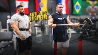 BRUNO SANTOS TREINOU COMIGO NA CAVERNA! ARMS DAY | RAFAEL BRANDÃO