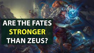 Are the Fates stronger than Zeus? | Greek Gods. Zeus