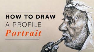 How to Draw a Portrait (Side On)