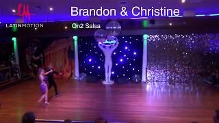 Latin Motion Winter Bash Salsa On2 Brandon & Christine
