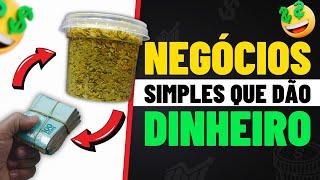 11 NEGÓCIOS SIMPLES QUE DÃO DINHEIRO