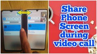 Share your Phone Screen during video call