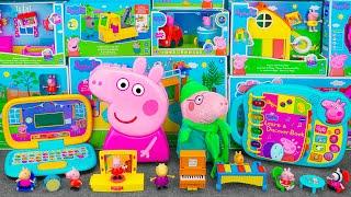 91 Minutes Satisfying with Unboxing Cute Peppa Pig School Toys Collection ASMR | Review Toys