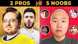 5 Noobs vs The Best Valorant Pro in the World... (and Tarik)