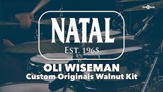 Natal Originals Walnut - The Natal Flagship Drum Kit with Oli Wiseman, part 2 | Gear4music