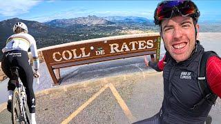 Hill Climber "rates" the Coll de Rates! (We saw the World Champion!)