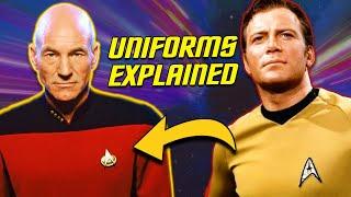 Why did STARFLEET UNIFORMS Change Colours? | Star Trek Lore