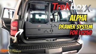 Never Seen Before! TrekBoxx Drawer System for NEW Land Cruiser 250 Series