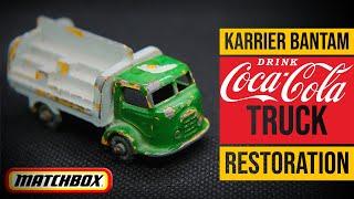 MATCHBOX restoration: 37A Karrier Bantam 2 Ton Coca-Cola Truck