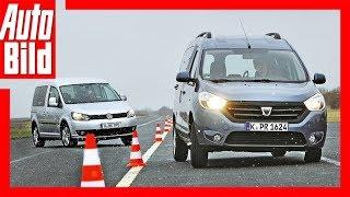 VW Caddy vs. Dacia Dokker - Billiger aber genauso gut?