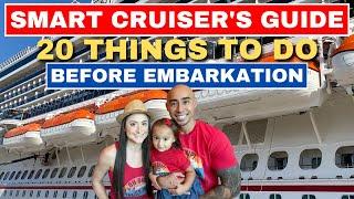 What to do Before a Carnival Cruise | Cruise Checklist | First-Time Carnival Cruise Tips