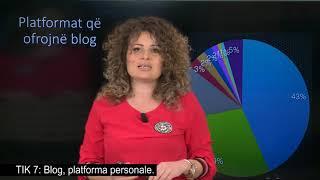 TIK 7 - Blog, platforma personale.